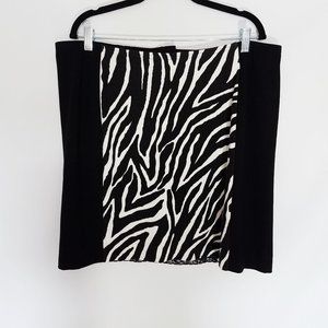 Chico So Slimming Animal Print Pencil Skirt